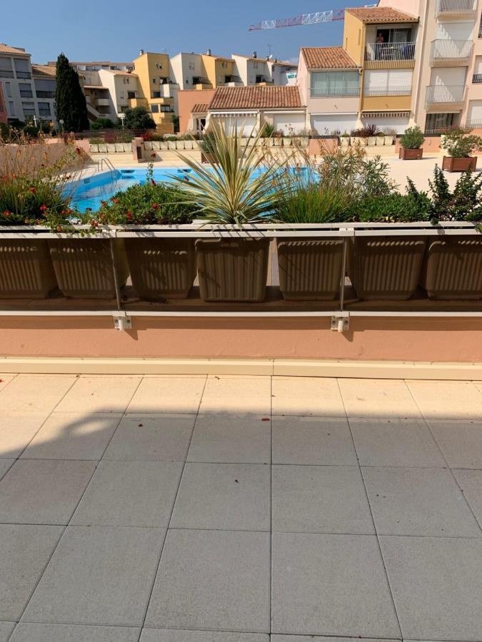Appartamento Grand T3 piscine, garage centre port Agde Esterno foto